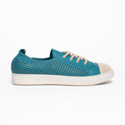 Cabello Uber Petrol Sneaker side. Size 42 womens shoes