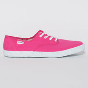 Victoria Vala Fuchsia Sneaker side view. Womens size 42 shoes
