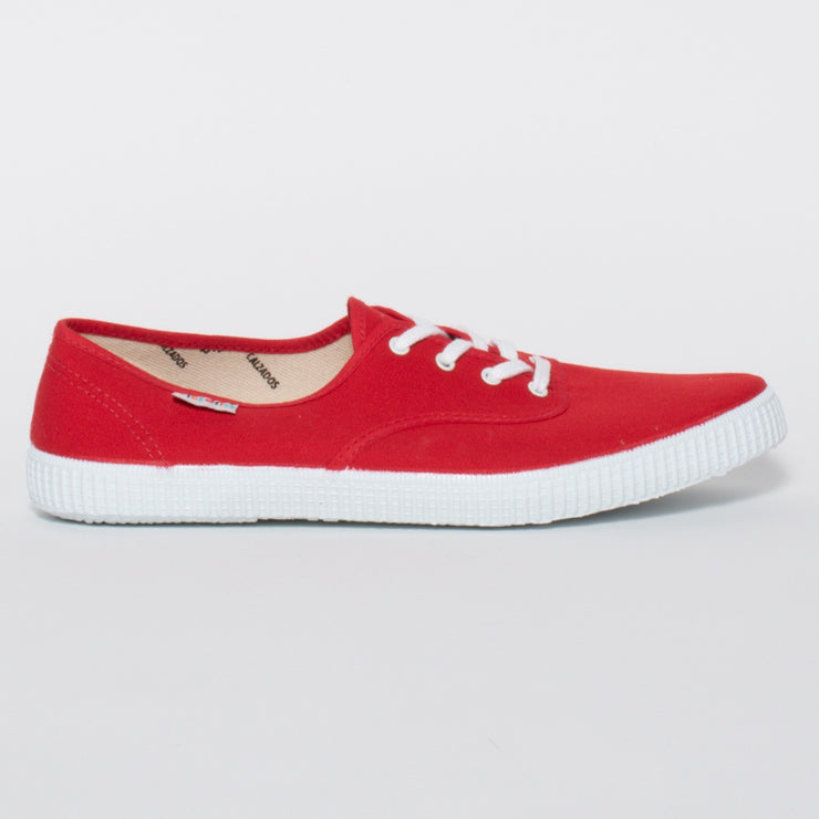 Victoria Vala Red Sneaker side view. Womens size 42 shoes