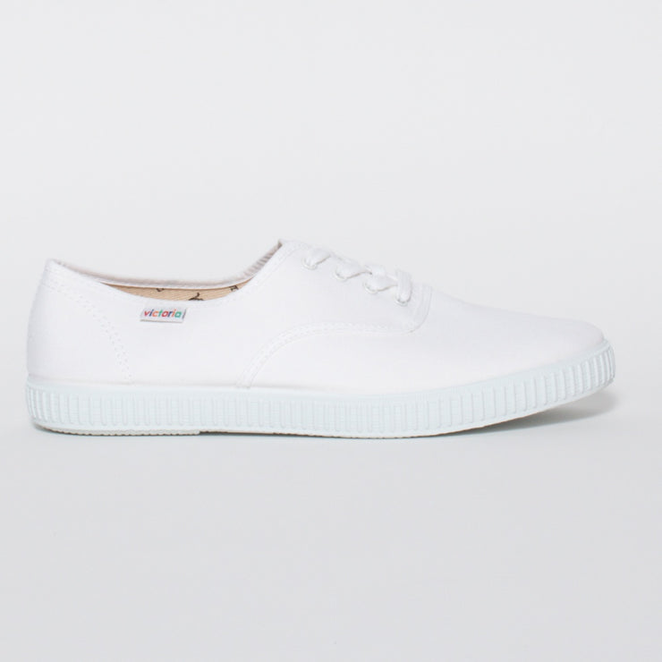 Victoria Vala White Sneaker side. Size 42 womens shoes