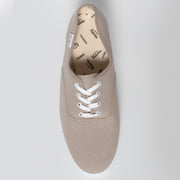 Victoria Vala Beige Sneaker top view. Womens size 42 shoes
