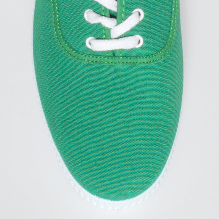 Victoria Vala Green Sneaker toe view. Womens size 43 shoes