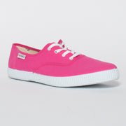 Victoria Vala Fuchsia Sneaker front view. Womens size 43 shoes