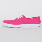 Victoria Vala Fuchsia Sneaker inside view. Womens size 45 shoes