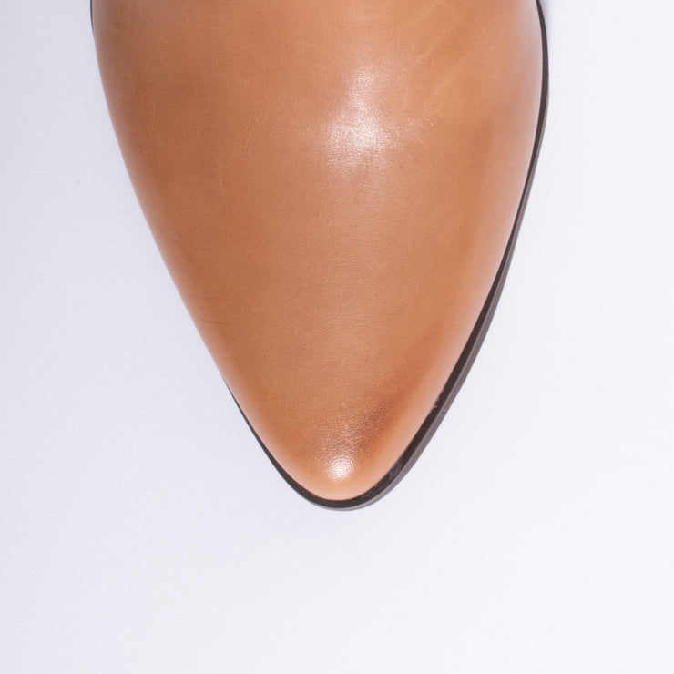 Hush Puppies Vala Tan Ankle Boot toe. Size 10 womens shoes