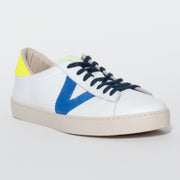 Victoria Valdez Cobolt Sneaker front view. Womens Size 44 shoes