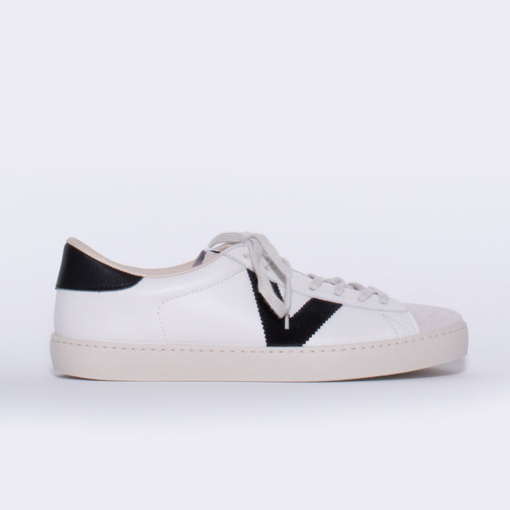 Victoria Valora Black Sneaker side. Size 42 womens shoes