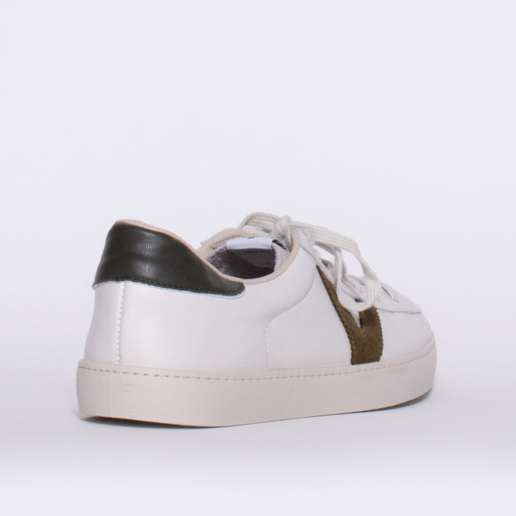 Victoria Valora Khaki Sneaker back. Size 44 womens shoes