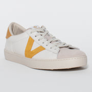 Victoria Valora Mustard Sneaker front view. Womens Size 44 shoes