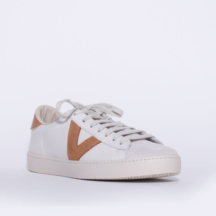 Victoria Valora Tan Sneaker front. Size 43 womens shoes