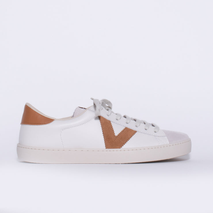 Victoria Valora Tan Sneaker side. Size 42 womens shoes
