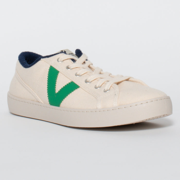 Victoria Valtina Green Sneaker front view. Womens Size 44 shoes
