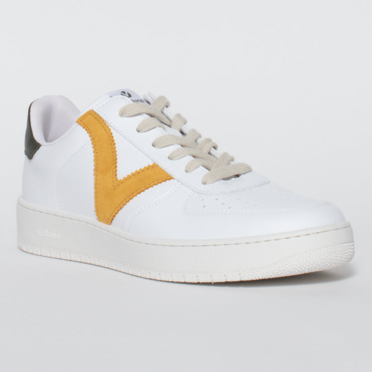 Victoria Verona Mustard Sneaker front view. Womens Size 43 shoes