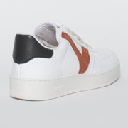 Victoria Verona Rust Sneaker back view. Womens Size 44 shoes