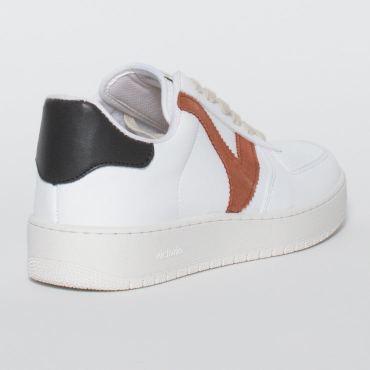 Victoria Verona Rust Sneaker back view. Womens Size 44 shoes