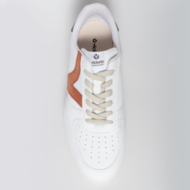 Victoria Verona Rust Sneaker top view. Womens Size 42 shoes