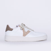 Victoria Verona Taupe Sneaker side. Size 42 womens shoes