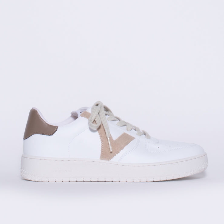 Victoria Verona Taupe Sneaker side. Size 42 womens shoes
