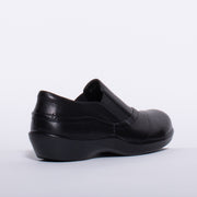 Pure Comfort Walop Black Shoe back. Size 44 womens shoes 