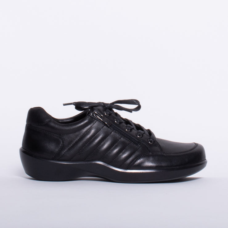 Pure Comfort Wanda Black Shoe side. Size 42 womens shoes