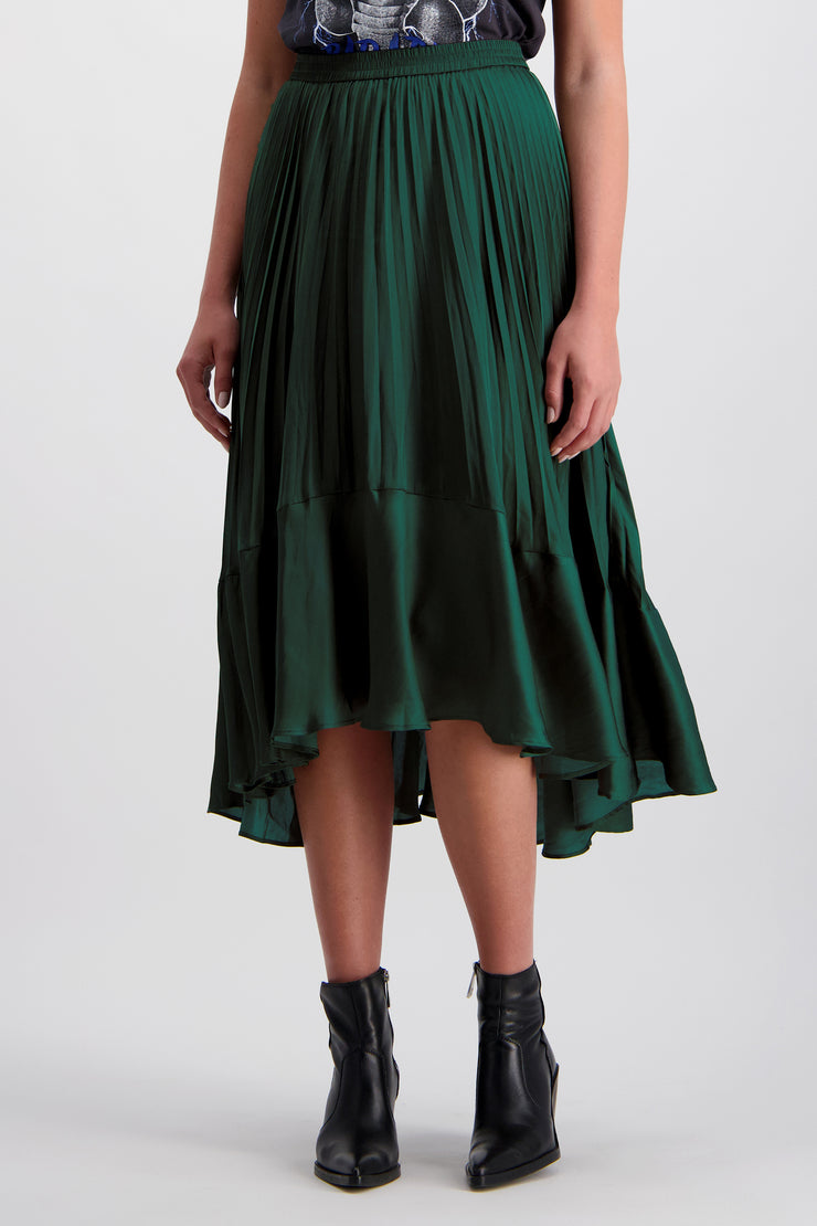 Model wearing Westbay Skirt Amazon for tall women. Clothes for tall women