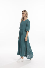 Style X Lab Joy Dress in Teal. Made longer for tall women
