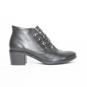 CBD Zara Black Ankle Boot side. Size 42 womens shoes
