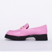 Minx Bite Marks Candy Pink Loafer inside. Size 46 womens shoes
