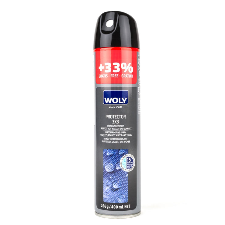 Can of Woly 3x3 Protector spray for shoes