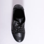 Cabello Jan Jet Black Sneaker top. Size 46 womens shoes