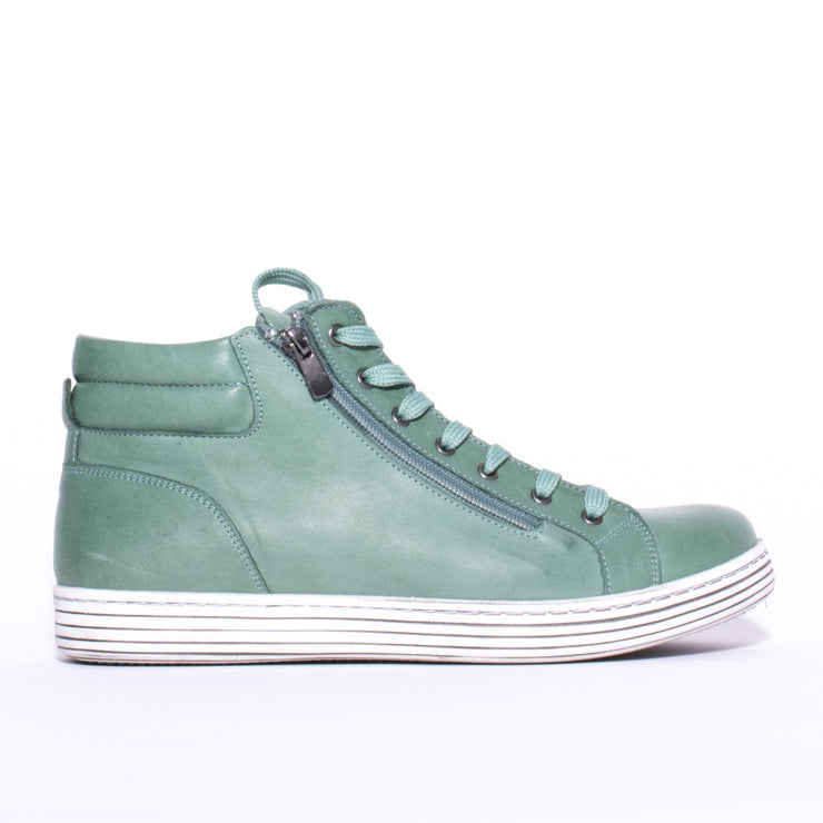 Cabello Urban Tropical High Top Sneaker side.  Size 42 womens shoes