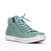 Cabello Urban Tropical High Top Sneaker front.  Size 43 womens shoes